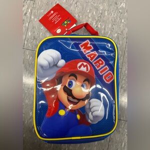 Kids Super Mario Bros Lunch Bag / Lunch Box